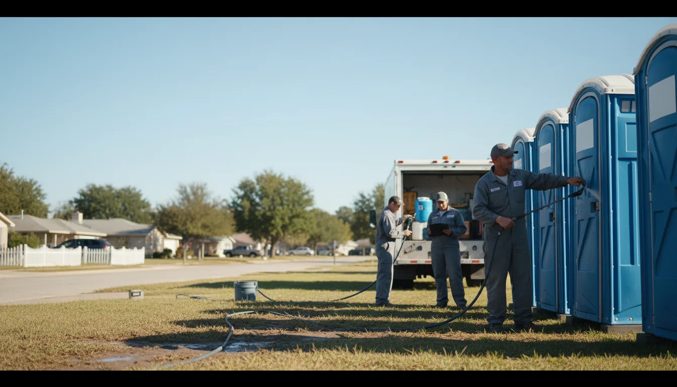 Long-Term Portable Toilet Rental in Fallbrook, CA near me